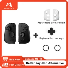 MOBAPAD M6 HD Black Joy cons Controllers Hall Joystick HD Vibration