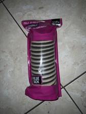 16 pack of EVERBILT Felt SLIDERS 3-1/2" - Furniture USE ON Hard Floors Free Ship