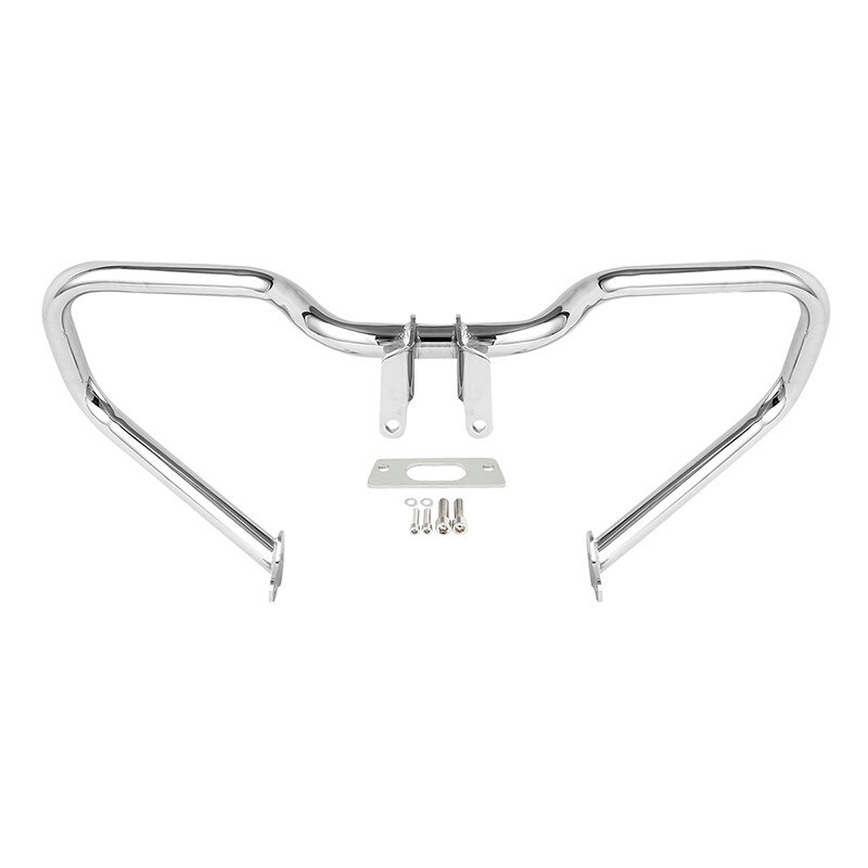 Chopped Engine Guard & Fairing Mount Bracket Fit For Harley Road Glide