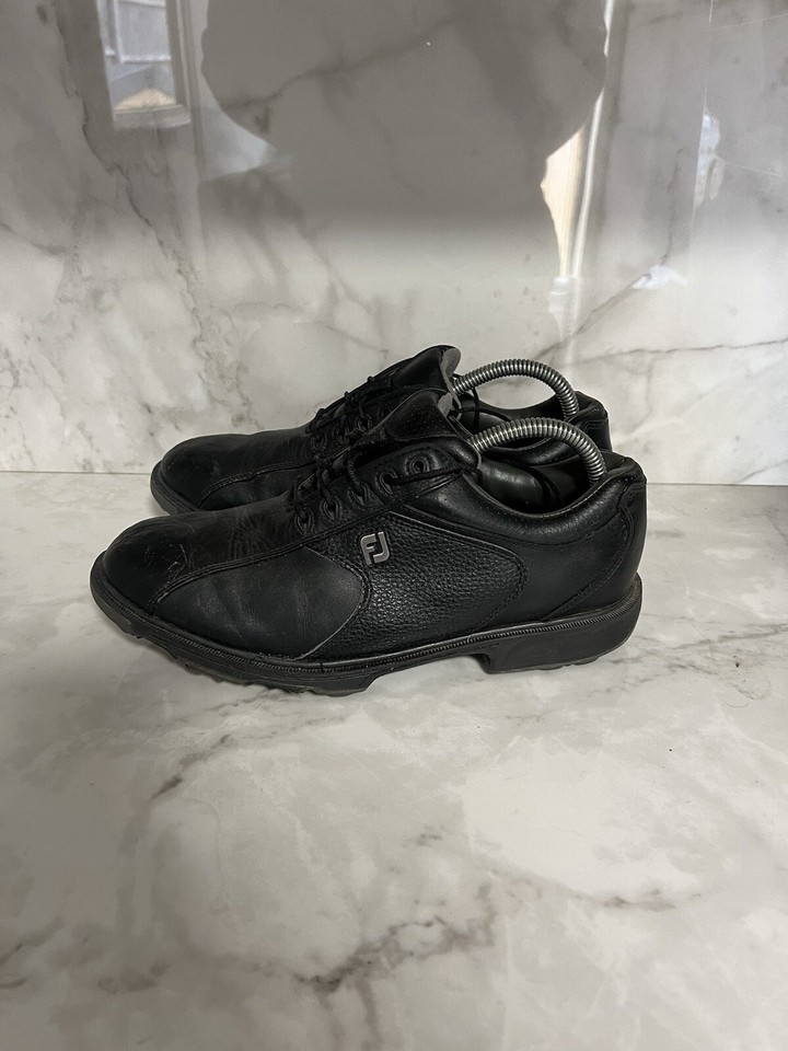 Men’s FootJoy SoftJoys Leather Golf Shoes Size UK7 Model 53914K eBay