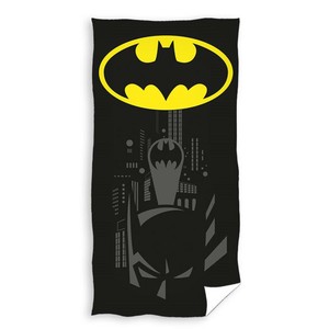 Batman Skyline Handtuch Weiche Baumwolle Strandtuch DC Comic Superheld