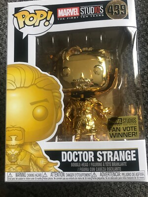 funko pop doctor strange gold
