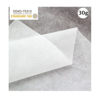 Tessuto TNT al metro 30 gr Altezza 160 cm, ideale per mascherine - Bianco V813