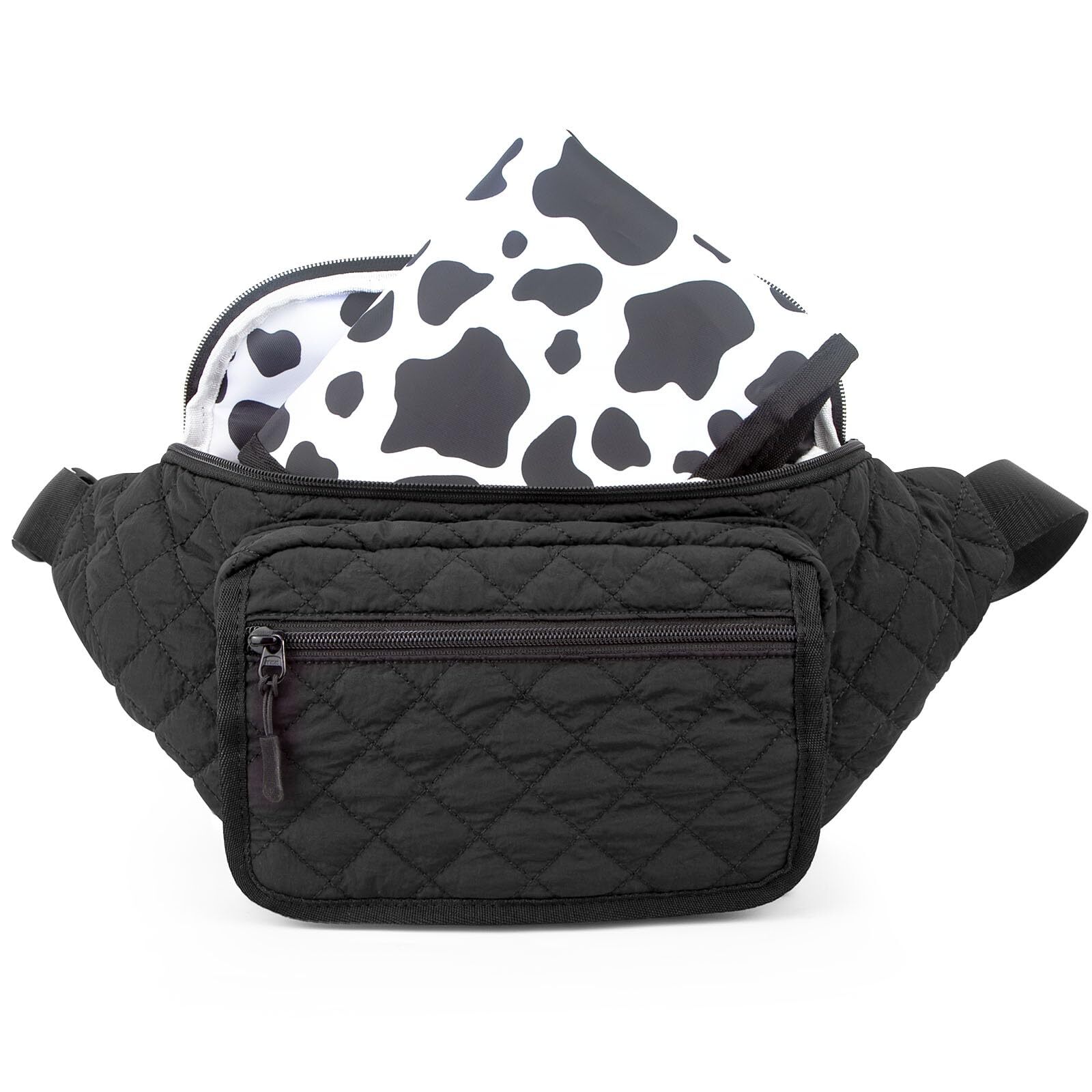 Compact Crossbody Diaper Bag with Portable Changing Pad & Wipes Pocket-image