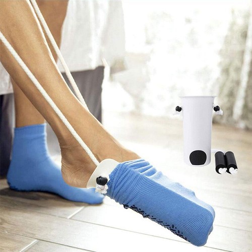 Sock Aid Sock Helper Puller Easy On Off Pulling Assists new~ Pregn✨5 L4B5 - Picture 9 of 11