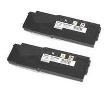 2PK NON-OEM Black Xerox Toner For Phaser 6600 6600DN WorkCentre 6605 6605DN 