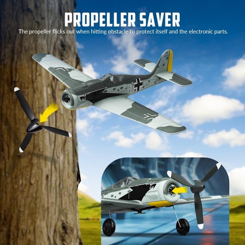 4CH Remote Control RC Airplane for Aerobatics – Perfect for Outdoor Adventures - Picture 7 of 11
