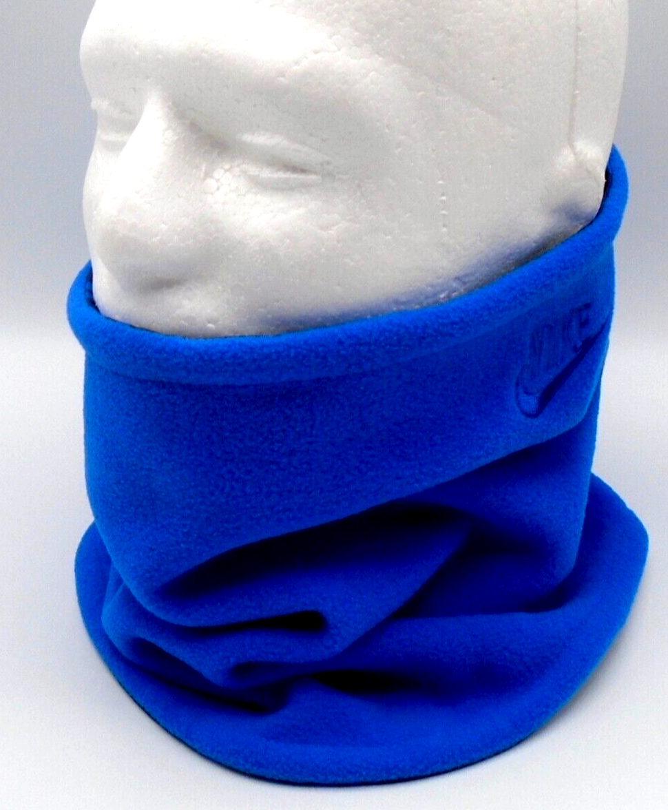 Nike Neck Warmer Reversible Adult Fleece Signal Blue/Midnight Navy