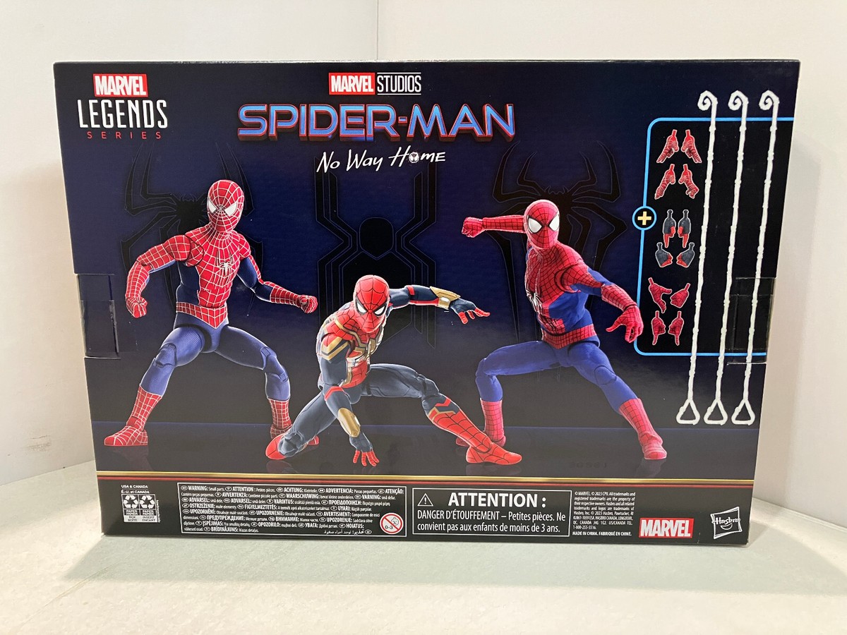Marvel Legends Spiderman No Way Home 3 pack Tobey Maguire