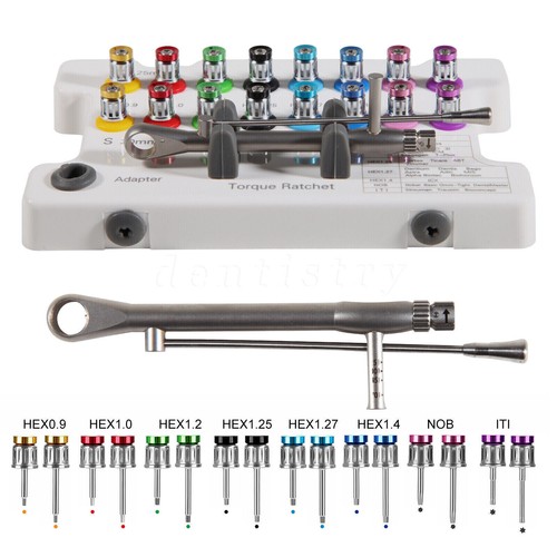 Dental Implant Abutment Hand Driver Hex Screwdriver Long 25mm + Short 20mm - Picture 17 of 43