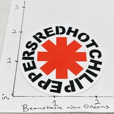 NEW  RED HOT CHILI PEPPERS Rock Band Music Vinyl Sticker Decal   w/ Tracking  