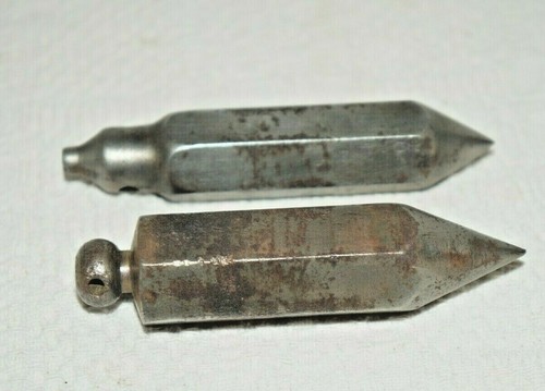 2 Vintage PLUMB BOBS 8 Unzen & 7 Unzen Markenlos - Bild 2 von 6
