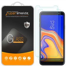 2X Supershieldz Tempered Glass Screen Protector Saver for Samsung Galaxy J6 Plus