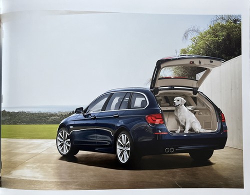 2010 BMW 5 Series Touring UK Preview Brochure 523i 535i 520d 530d SE - Picture 4 of 4