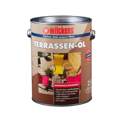 WILCKENS € 10,19L/ 5 L Terrassenöl f.Hart-u.Weichhölzer wetterbeständig außen geruchsarm