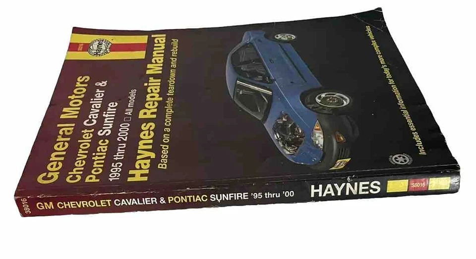 Manual de reparación Haynes General Motors Chevy Cavalier Pontiac Sunfire 1995-2000 Foto 3 de 4