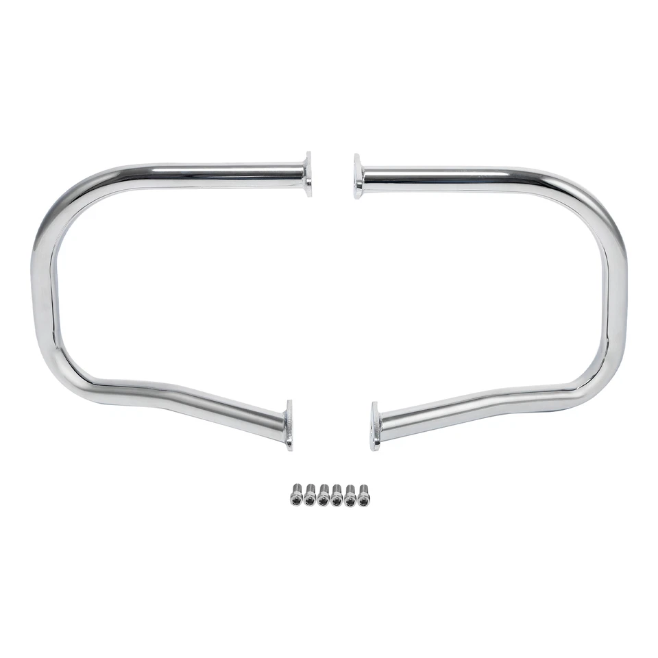 Motorcycle Chrome Rear Highway Bars For Indian Chieftain 14-25 Roadmaster 15-25 - Image 2 of 4
