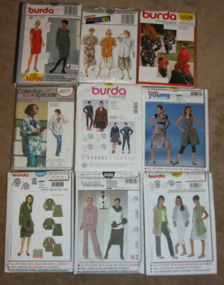 CHOICE: BURDA Young & Misses' Skirts, Jacket, Blouse, Pants Patterns UNCUT (BPW)
