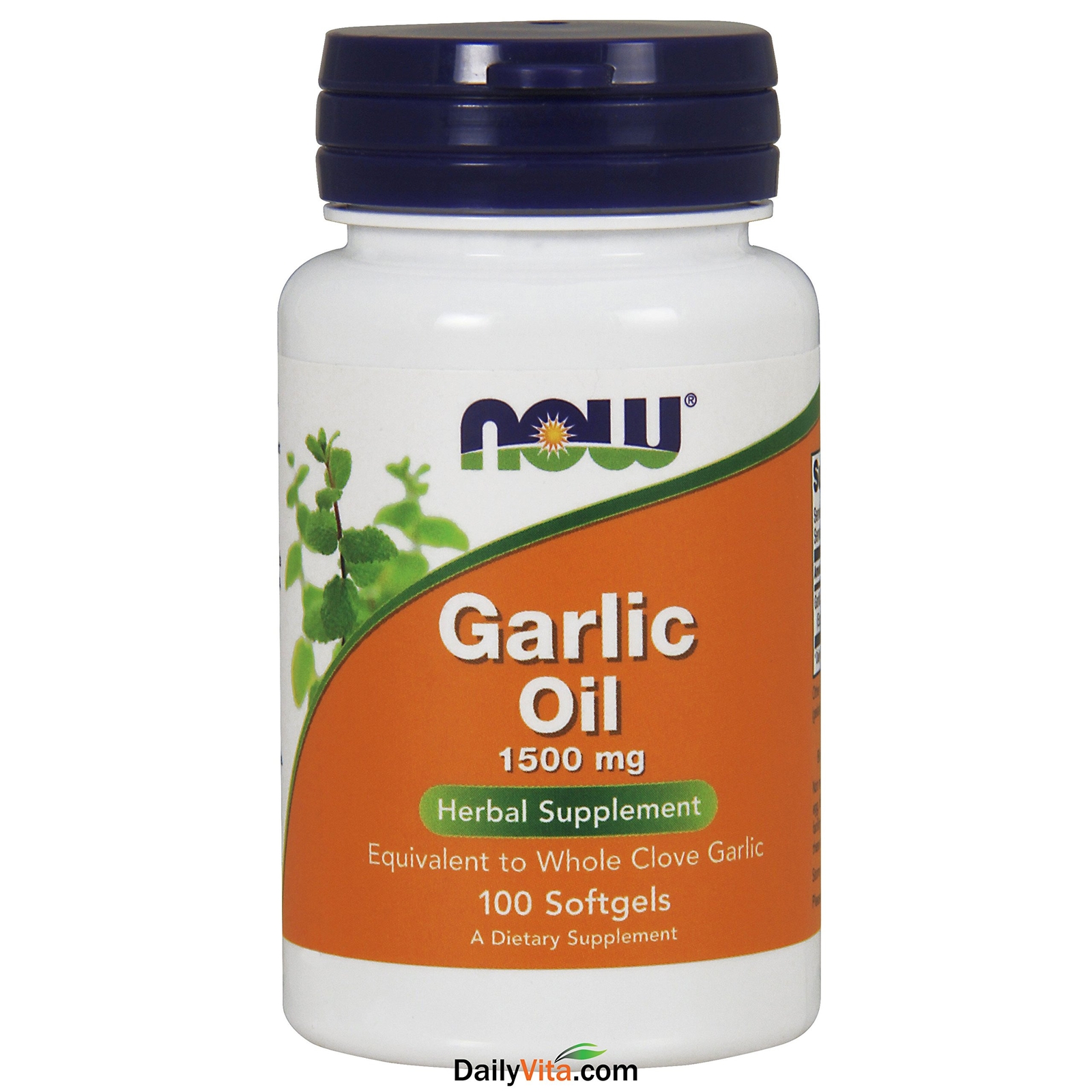NOW FOODS Garlic Oil 1500 mg 100 Softgels