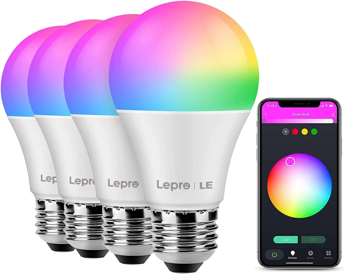 Color changing light sale bulb 4 pack