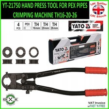 HAND PRESS TOOL FOR PEX PIPES CRIMPING MACHINE TH16-20-26  YT-21750