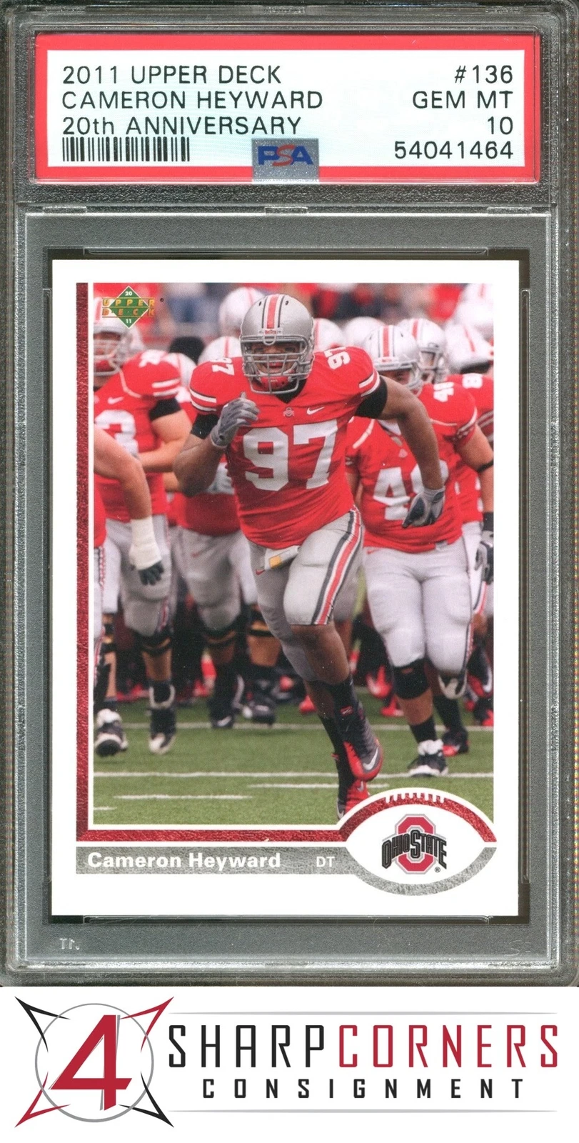 Cameron Heyward Upper Deck 20th Anniversary #136 Base