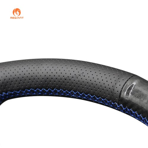 Cubierta de volante de fibra de carbono brillante cuero PU para Subaru Impreza WRX (STI) - Imagen 7 de 11