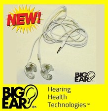 NEW Pro Grade Dual Transducer Stereo Plugs w/ I-PHONE Cable BE-2C-IPHON
