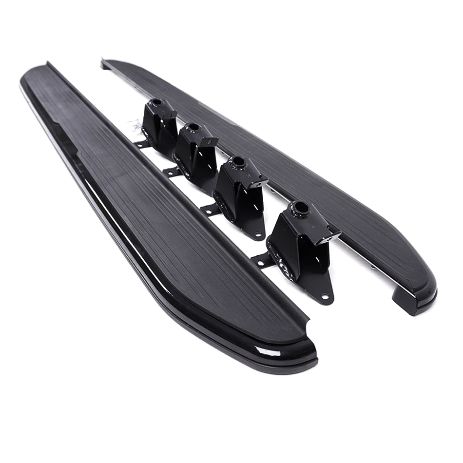 For Range Rover Evoque Dynamic Side Steps Running Board Aluminium OE Style Black - Image 3 of 4