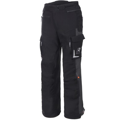 Rukka Motorcycle Men's Textile Pants 52 - Ventu-R GTX - 2-Layer Laminate Black
