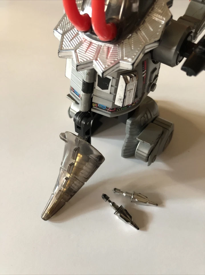 Slag 100% Complete 1985 Vintage G1 Transformers Triceratops Action Figure - Image 4 of 4