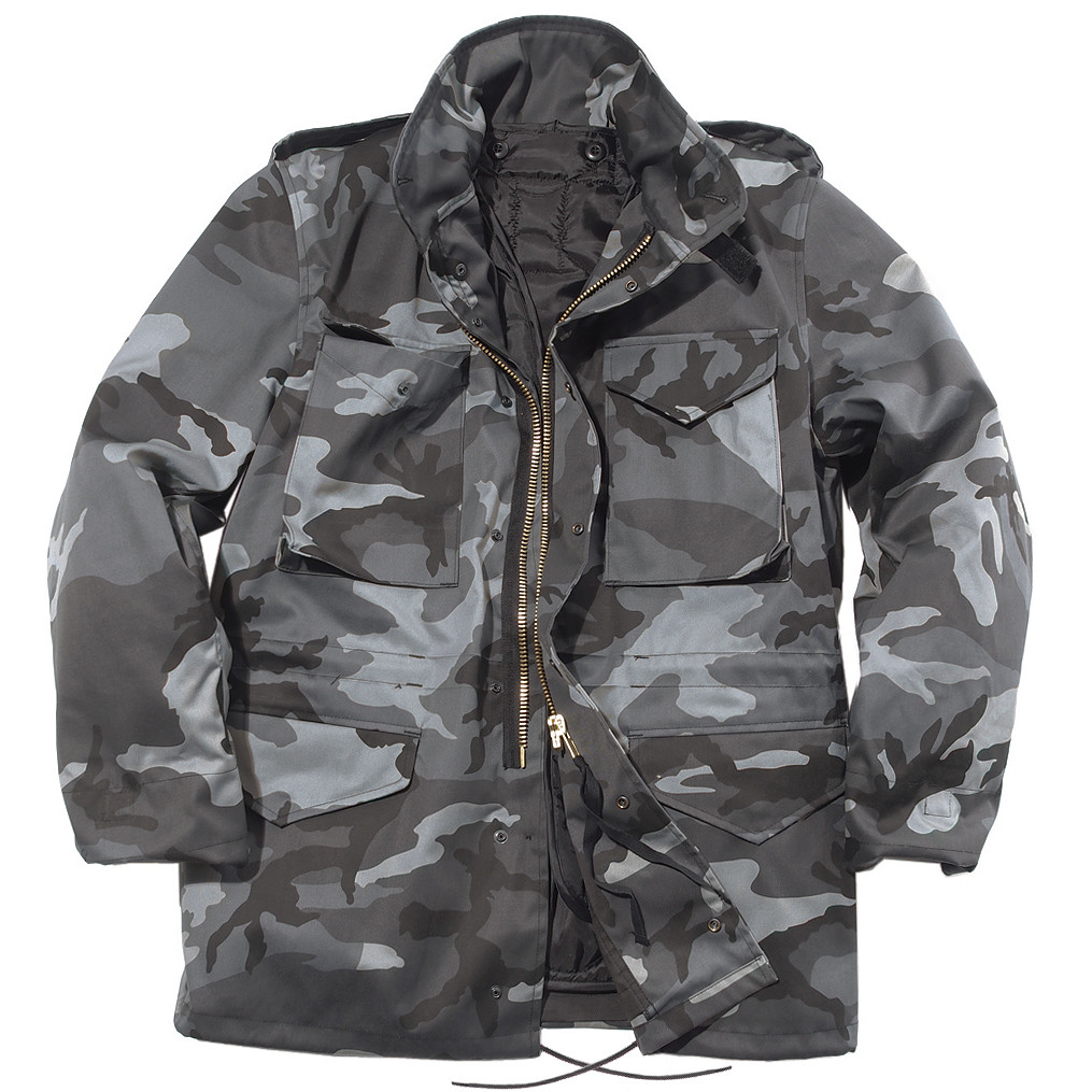 Mil-Tec Mens Urban Parka Combat M65 Army Jacket Tactical Mil-Tec Mens Urban Parka Combat M65 Army Jacket Tactical