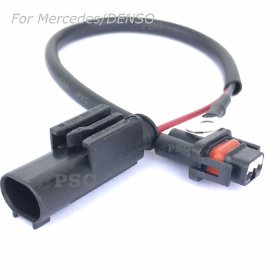 AC Compressor Elect Cont Valve Connector Harness Cable For Mercedes Bens Denso