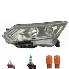 Scheinwerfer rechts inkl. OSRAM Lampen H11 H9 für Nissan Qashqai II J11 J11_