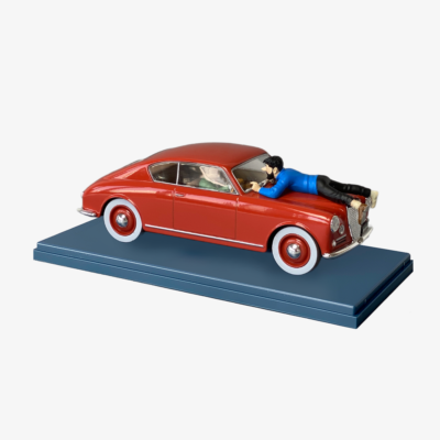 HERGE TINTIN LANCIA AURELIA #14 Car Figure 1/24 Authentic Goods | eBay