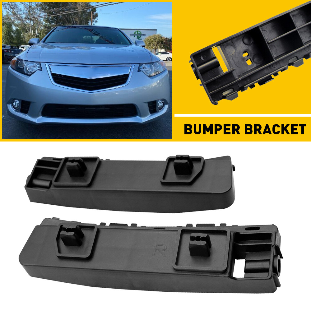 2X For ACURA TSX 2009-2014 Front Bumper Headlight Retainer Bracket