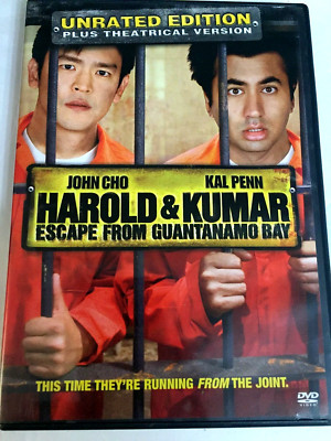 Harold & Kumar escape From Guantanamo Bay DVD Ships  Same Day With Tracking