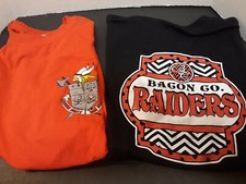 Bacon County Alma Ga Raiders Softball Baseball Basketball Football T-Shirt GHSA