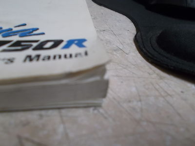 OEM Kawasaki Motorcycle Owners Manual (Pg131) 1989 ZX750-F4 Ninja