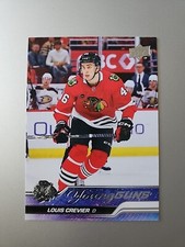 2023-24 Upper Deck Extended Series Young Guns Louis Crevier #721 Chicago...