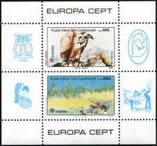 CHYPRE TURC R.T.C.N. BLOC-FEUILLET N° 5 NEUF** EUROPA