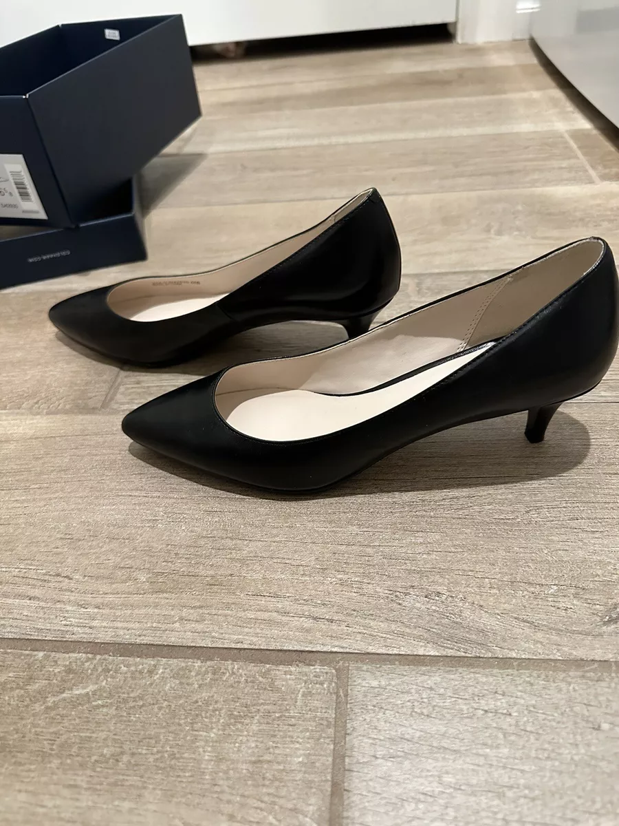 Cole haan low heel best sale pump