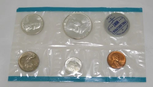 1963 US Mint Proof Set - Philadelphia - 90% Silver - Uncirculated - No Envelope