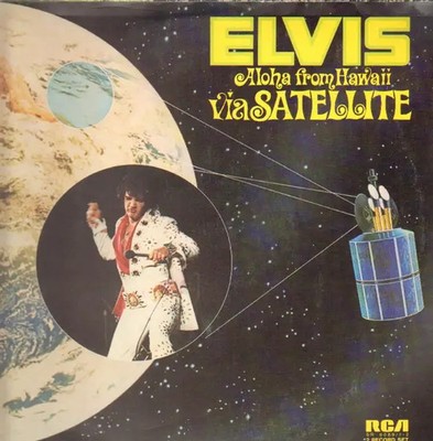Elvis Presley Aloha From Hawaii Via Satellite NEAR MINT RCA 2xVinyl LP