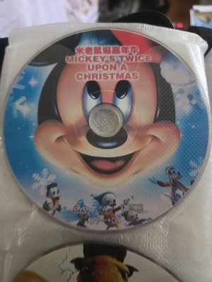 Mickeys Twice Upon a Christmas Dvd No Case