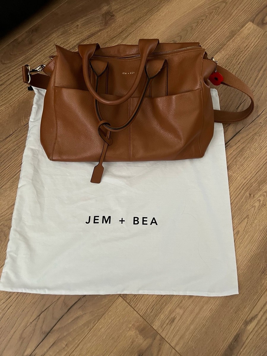Leather Bag Jem And Bea Amber Bag Jem Bea Jemima Diaper Bag Jem