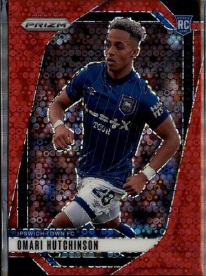 2024-25 Panini Prizm Premier League Soccer OMARI HUTCHINSON Ipswich Town RC /49