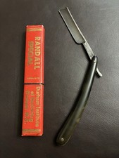 Vintage Durham Institute Of Barbering Straight Razor Randall Special Germany