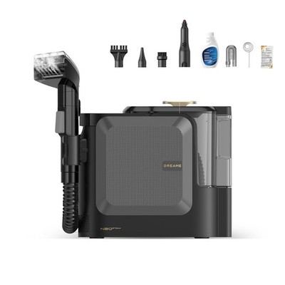 Portable Carpet Cleaner N20 Steam Hot Water Wash 17Kpa Suction Auto-Mix Solution