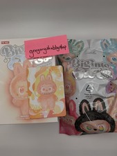  100 Authentic "Happiness" POP MART Big into Energy Labubu Open Box Sealed Bag